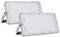 Sararoom Faretto LED da Esterno 100W, Proiettore LED per esterni 10000LM, 6500K Bianco Freddo Faro Led, IP65 Impermeabile Luce Di Sicurezza Faretti Per Giardino Garage Officina Magazzino,2pack