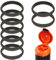 DanziX Lot de 8 joints de rechange en caoutchouc compatibles avec bouteille d'eau Gatorade Gatorade GX
