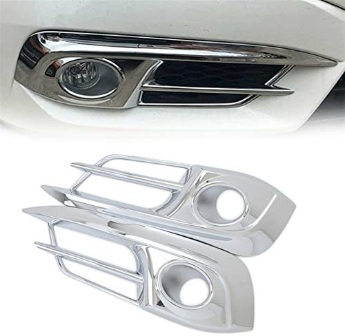 FORREC Rejillas Delanteras para Honda para Civic 2016 2017 2018 Parachoques Delantero De Coche, Lámpara Antiniebla, Cubierta De Rejilla Embellecedora