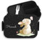 Kinder Bento Box Midi Lunchbox für Mepal Bentobox - Hasen - Brotdose Süßer Hase personalisiert I Langohr I Kaninchen I Rabbit I Süße Tiere - 900 ml - Schwarz - butterbrotdose mädchen