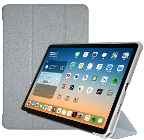 Qiawum Custodia a libro con supporto per tablet TECLAST P50 da 11, in pelle PU, sottile, multi-angolo di visione, con funzione automatica di accensione/spegnimento, custodia protettiva posteriore