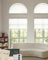 Yoolax Smart Cellular Shades, Motorized Arch Window Honeycomb Blinds Motorized Blinds with Remote Compatible with Alexa, Arch Cellular Shades Fabric Samples (Multi-Color)