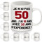 Je N'ai Pas 50 Ans - 18 Ans Avec 32 d'Expérience - Tasse Rigolote pour Anniversaire 50 Ans - Cadeau Drôle pour Femmes, Hommes, Famille, Amis - Mug à Café Joyeux Anniversaire (50-b)