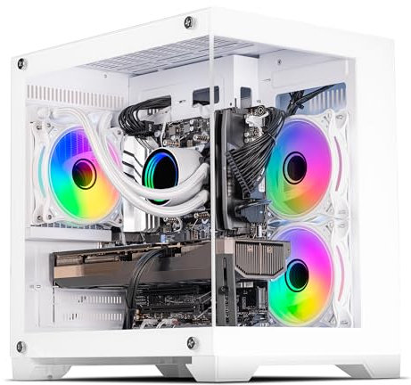 SCAN Aurum Liquid Cooled Gaming PC | Radeon RX 9070 XT 16GB | Ryzen 7 7800X3D 8-Core | 32GB RAM | 1TB M.2 SSD | Dynamic RGB Lighting | WiFi | Streaming Ready | Windows 11