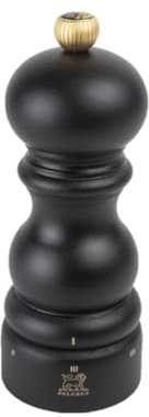 PEUGEOT - Moulin à Sel Paris u'Select Z 15 cm - 6 Réglages de Moutures Prédéfinies Zirlion - En Bois Labellisé PEFC - Fabrication Française - Coloris Chocolat