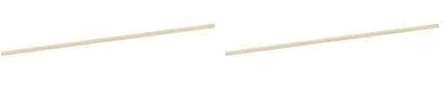 Draper 1220 x 23mm Gardening Wooden Broom Handle | Garden Cleaning Hand Tool | Small and Large Brush Heads | 43786 (Pack of 2)
