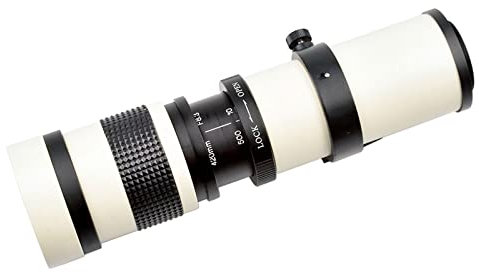 Lente de zoom teleobjetivo F/8.3-16 de 420-800 mm para cámaras réflex digitales D5100 D5200 D3300 D3400 D3200 D90 D7200 D5600 D3400 6D