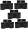 ibasenice 5Pcs Finger Mounted Whistle Holder Clip Grip for Referees Trainers Outdoor Activities Weatherproof Whistle Attachment for Quick Access and Enhanced Control