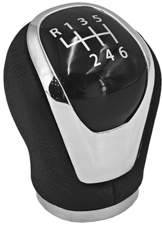 Fouedy Schaltknauf Handball-Stick-Hebel Auto 6 Gang Schalthebel Schaltkopf für Nissan Qashqai J11 X-Trail T32 2016 2017