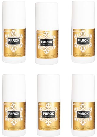 Frag Roll On Deodorant Women (50ml) Bulk Pack x 6 Super Savings | Vegan, Cruelty Free, Sensitive Skin Deodorant, with Aloe Vera and Grapefruit Seed Extract. Made in the UK.