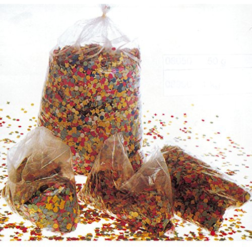 Amakando Party Confetti Deko Papierkonfetti 10kg Geburtstag Tischkonfetti Konfetti Beutel Karneval Dekoration bunt Fasching Zubehör Geburtstagskonfetti Partydeko