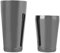 Barra de herramientas de acero inoxidable Boston Shaker Cocktail Shaker Set Cocktail Tin Bartender Barware(Negro)