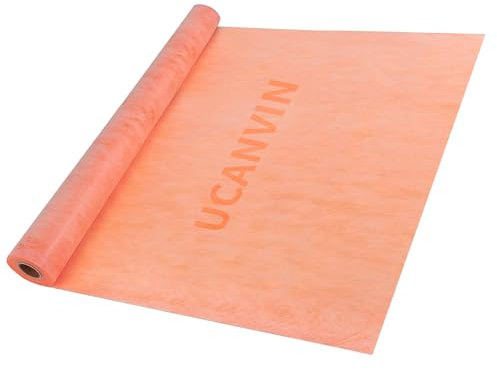 108 SQ FT Waterproofing Membrane for Bathroom Shower, 27.6mil, 3' 3 x 32.8FT Tile Flooring Underlayment Roll Under Ceramics, Natural Stone Tiles and LVT for Shower Wall, Bathroom Floors