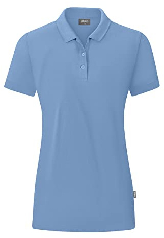 JAKO Organic Poloshirt Damen blaublau, 42 Damen