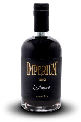 Amaro Imperium 1892 50cl - L' amaro ionico con 33 speciali botanicals raccolte in Calabria dal sapore impetuoso e gentile - BRONZE WORLD LIQUEUR AWARDS 2022