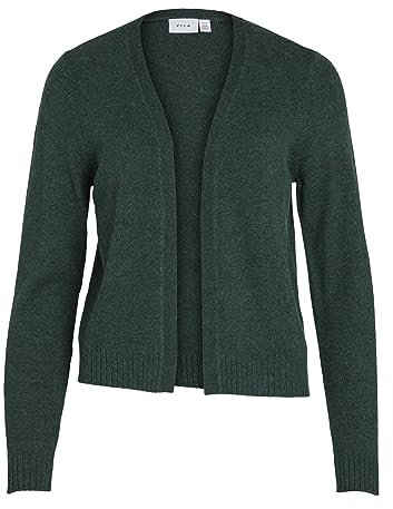 Vila Damen Viril Short L/S Knit Cardigan-noos Strickjacke, Pineneedle ,XS