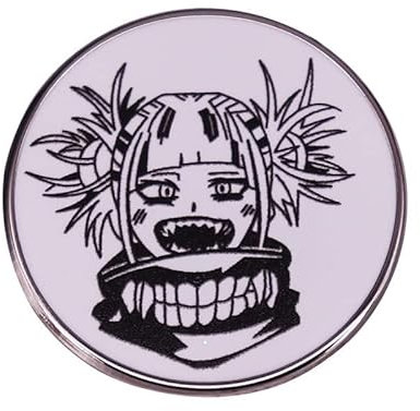 Zhongkaihua My Hero Academia Anstecknadel, Anime, MHA, Toga, Himiko, Cartoon-Brosche, Schmuck für Kleidung, Kragen, Jeans, Rucksack, Kappen, Knöpfe