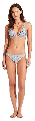 Seafolly Damen Bikini Oberteil Summer Crush Powder Blue 40