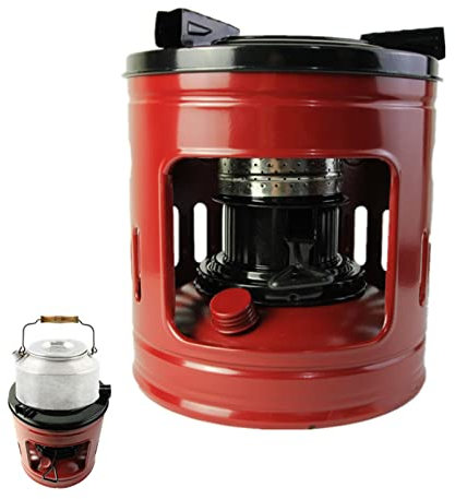SJASD Estufa Camping de Queroseno 1.5L,Portatil Estufa de Calentador de Queroseno,Estufa De Queroseno Calefacción para Acampar,Quemador de Estufa de Queroseno de calefacción