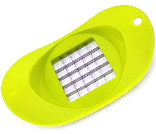 1 picadora de huevos, rebanadora de frutas, ensaladas, patatas, cortahuevos duros, cortador de frutas, cortador de verduras, picadora de cebolla, picadora de verduras, cortador de verduras - 1 rejilla