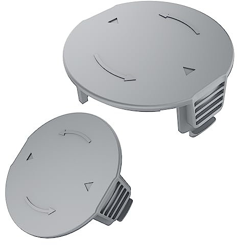 FUSHUI Trimmer Spool Caps,2Pcs Replacement Spool Cover Caps, Compatible with Bosch UniversalGrassCut 18, Universal GrassCut 18v-26, Universal GrassCut 18v-260