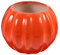 Yardwe Keramik-Kürbisvase Kürbis-Übertopf Halloween-Blumenvase Künstlerische Vase Ernte Herbst Erntedankfest Halloween-Hausgarten-Dekoration