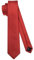 HISDERN Rote Krawatte schmale Krawatten für Herren klassische formelle für Hochzeit Party Business 6cm