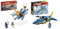 LEGO NINJAGO Riyu der Babydrache, Drachen-Spielzeug & NINJAGO Jays Donner-Jet EVO, Aufrüstbares Ninja Spielzeug-Flugzeug mit Jay Minifigur, Geschenkidee zum Geburtstag für Kinder ab 7 Jahren 71784