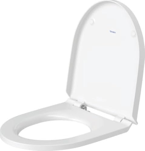 Duravit No.1 WC-Sitz Compact, 369x433mm, abnehmbar, weiß hochglanz, ohne Absenkautomatik, 0026110000