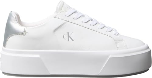 Calvin Klein Damen Flatform Lace Up LTH Met Yw0yw01929Low Top