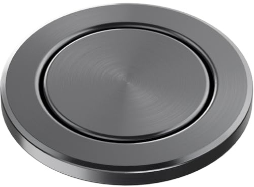 BLANCO PushControl III satin dark steel | Der | Einfache Push-Bedienung | Erforderlicher Bohrdurchmesser: 35 mm | Leichte Reinigung