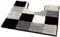 Kleine Wolke 5426926129 WC-Vorleger Caro 55 x 55 cm schwarz