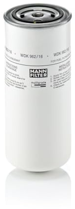 MANN-FILTER WDK 962/16 Fuel Filter - for Trucks + Buses | For Trucks & Buses, Fuel System Protection, Injector Protection, Clean Fuel Supply, True OE Engineering
