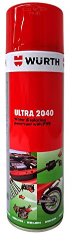Wurth Ultra 2040 Lubricant, Penetrant and Water Displacer 500ml