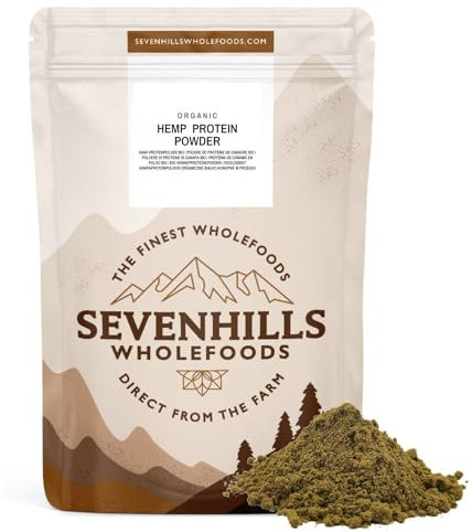 Sevenhills Wholefoods Organic Raw Hemp Protein Powder 500g
