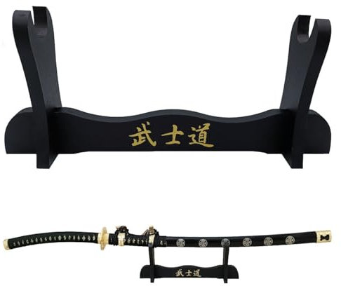 Shop SoftAir, Holzständer Katana schwarz
