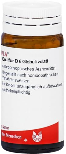 WALA Sulfur D6 Globuli, 20 g Globuli