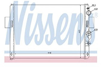 NISSENS 61972 Kühler, Motorkühlung