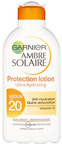Garnier Ambre Solaire Ultra-hydrating Protection Lotion with SPF20, 200ml