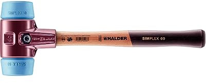 Simplex Schonhammer, TPE-soft; mit Tempergussgehäuse und hochwertigem Holzstiel | D=60 mm | 3001.060