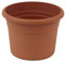 greemotion Pflanzkübel Fiona, UV-Beständiger Blumentopf aus Kunststoff, Pflanzgefäß mit Bodenlöchern, Volumen ca. 12 l, ca. Ø 35 x H 24,6 cm