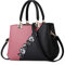 NICOLE & DORIS 2025 Nouveau Sac à Main Femme Sac Cabas de Mode Sac D'épaule Sac Fourre-Tout Sac à bandoulière Sac Travail Rose 2