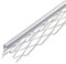 PROTEKTOR 1007 Kantenprofil für den Innenputz 200cm, 25 Stück Silber 10mm Putzstärke, Innenputz Trockenbau, korrosionsbeständig