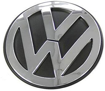 Volkswagen 1C0853630MULM Emblem Logo Zeichen chrom/schwarz
