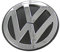 Volkswagen 1C0853630MULM Emblem Logo Zeichen chrom/schwarz