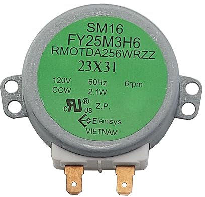 [Sharp RMOTDA256WRZZ Motor OEM Mania] RMOTDA256WRZZ New Sharp OEM Produced for Sharp Microwave Damper Motor Replacement Part