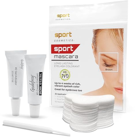 Sports Cosmetics, Sports Mascara, Long Lasting Eyelash Colorant, Black