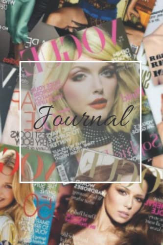 Vogue magazine cover journal