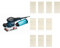 Bosch Professional Schwingschleifer GSS 230 AVE (Microfilterbox, Zusatzhandgriff, im Karton) + 10x Expert M480 Netzstruktur-Schleifblätter (Hartholz, Farbe auf Holz, 93x186 mm, Körnung 80/120/180)