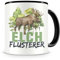 Samunshi® Elch Tasse mit Spruch Elch Flüsterer Geschenk für Elch Fans Kaffeetasse Lustige Tassen zum Geburtstag 300ml